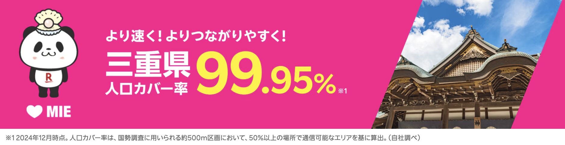 三重県の人口カバー率