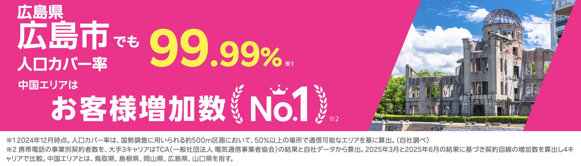 広島県の人口カバー率